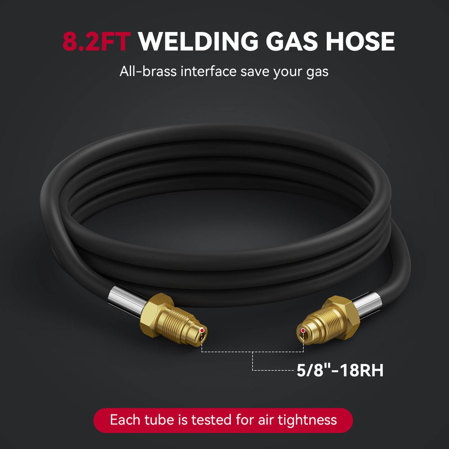 Argon Regulators Gauges Gas Welding CGA580 Inlet Connection with Hose