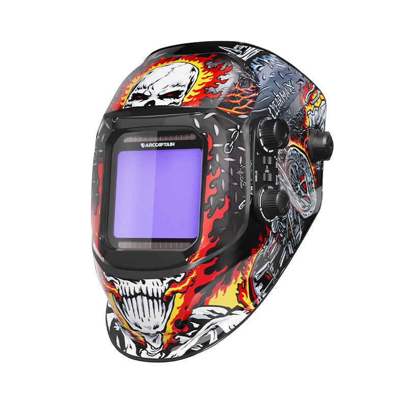 VisionMax X200 True Color Auto Darken Welding Helmet 3.94"X3.66"