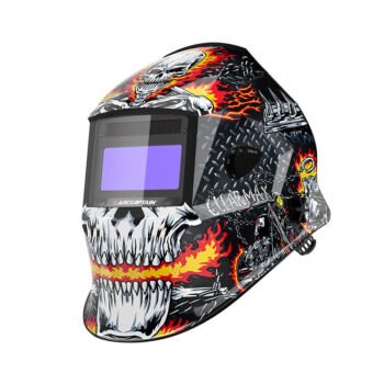 ClearLite X100 Best Auto Darkening Welding Hood Skull Knight